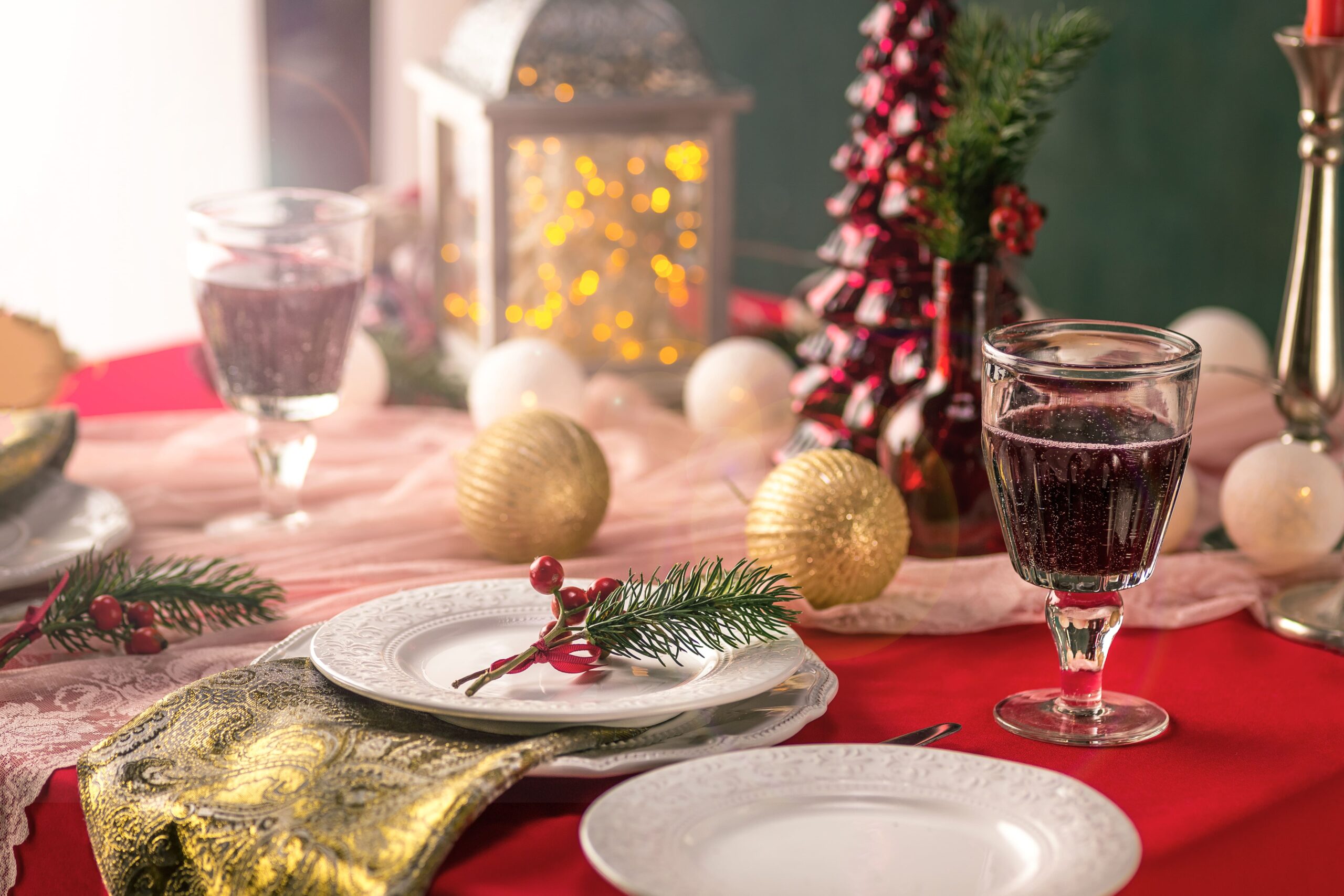Christmas Table setting