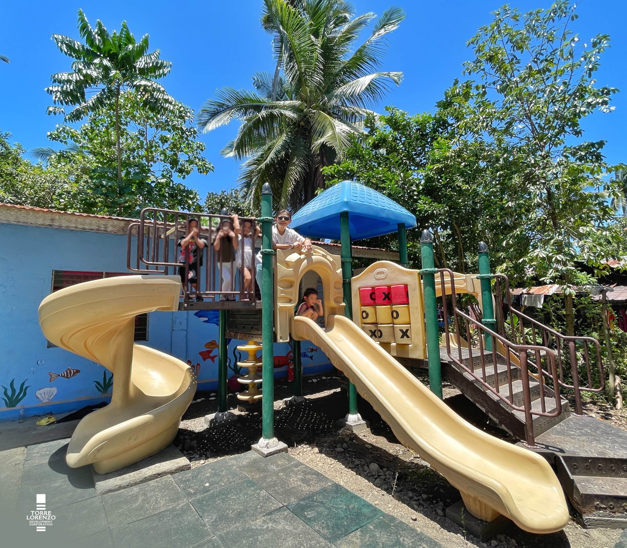 TLDC donated a playground at Pindasan Day Care Center.