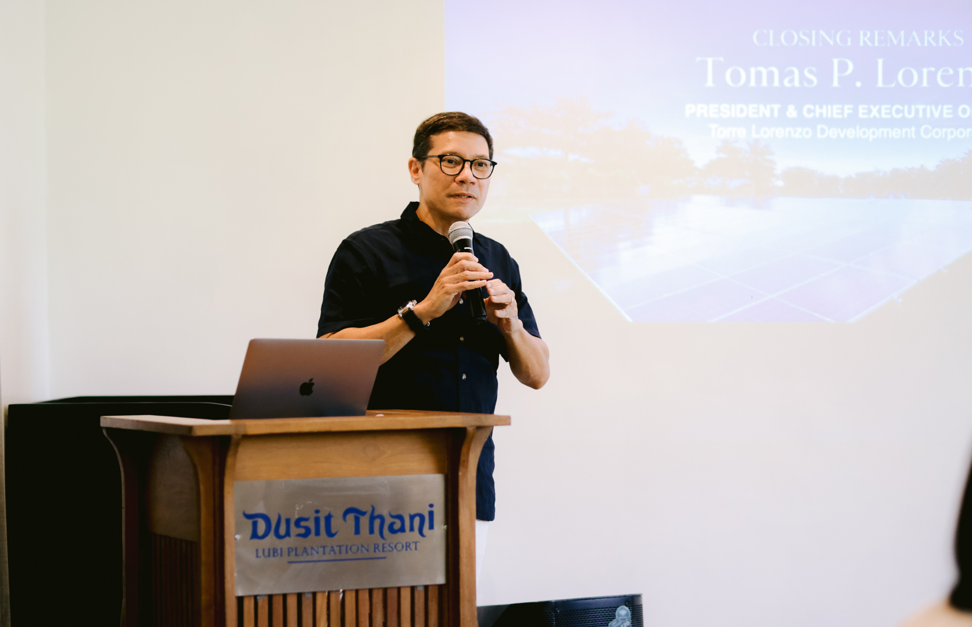 TLDC CEO, Mr. Tomas Lorenzo