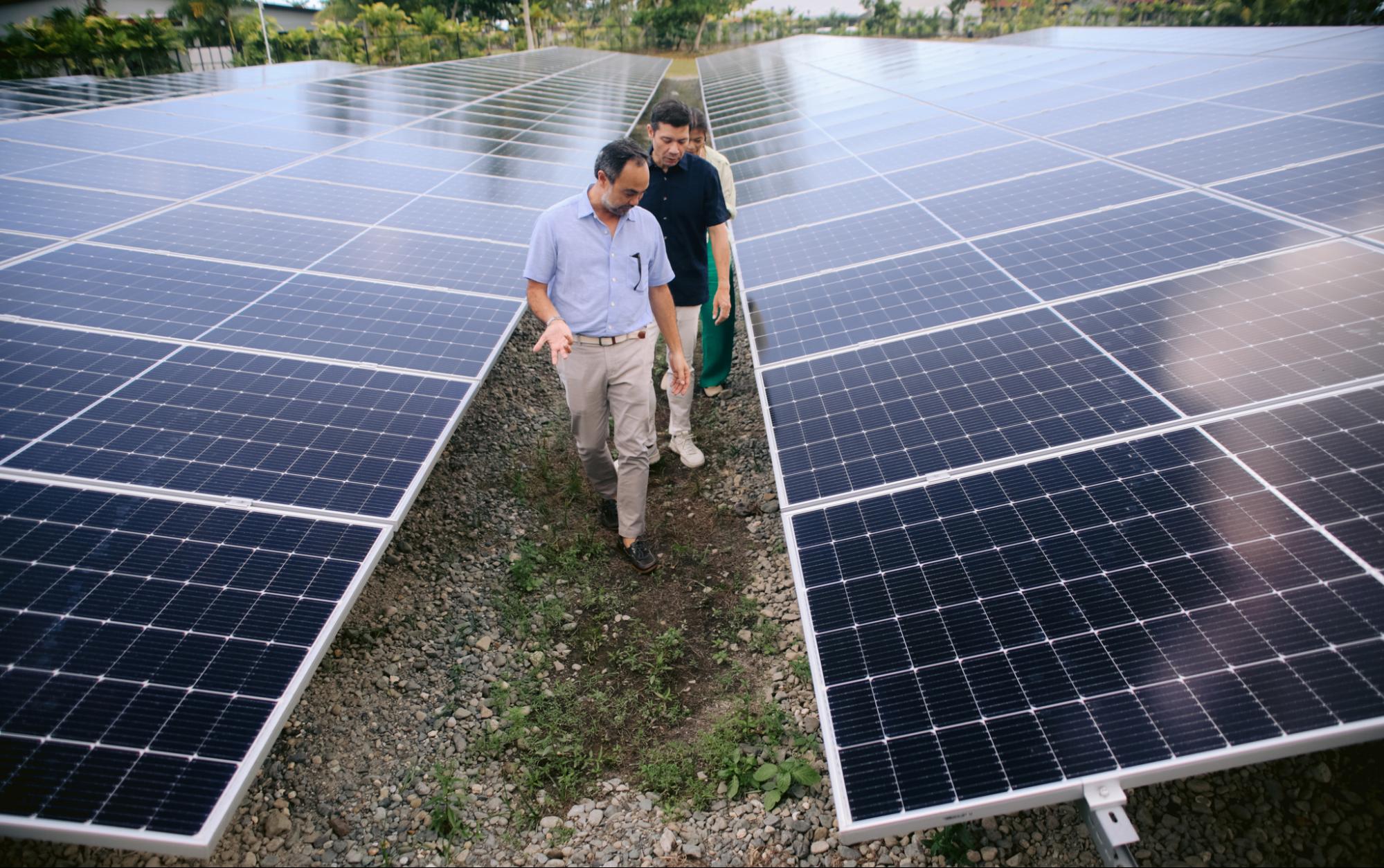 Dusit Thani Lubi Plantation Resort Solar Panels