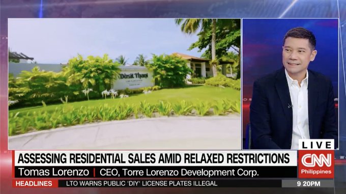 CNN Philippines Interview with Mr. Tomas P. Lorenzo