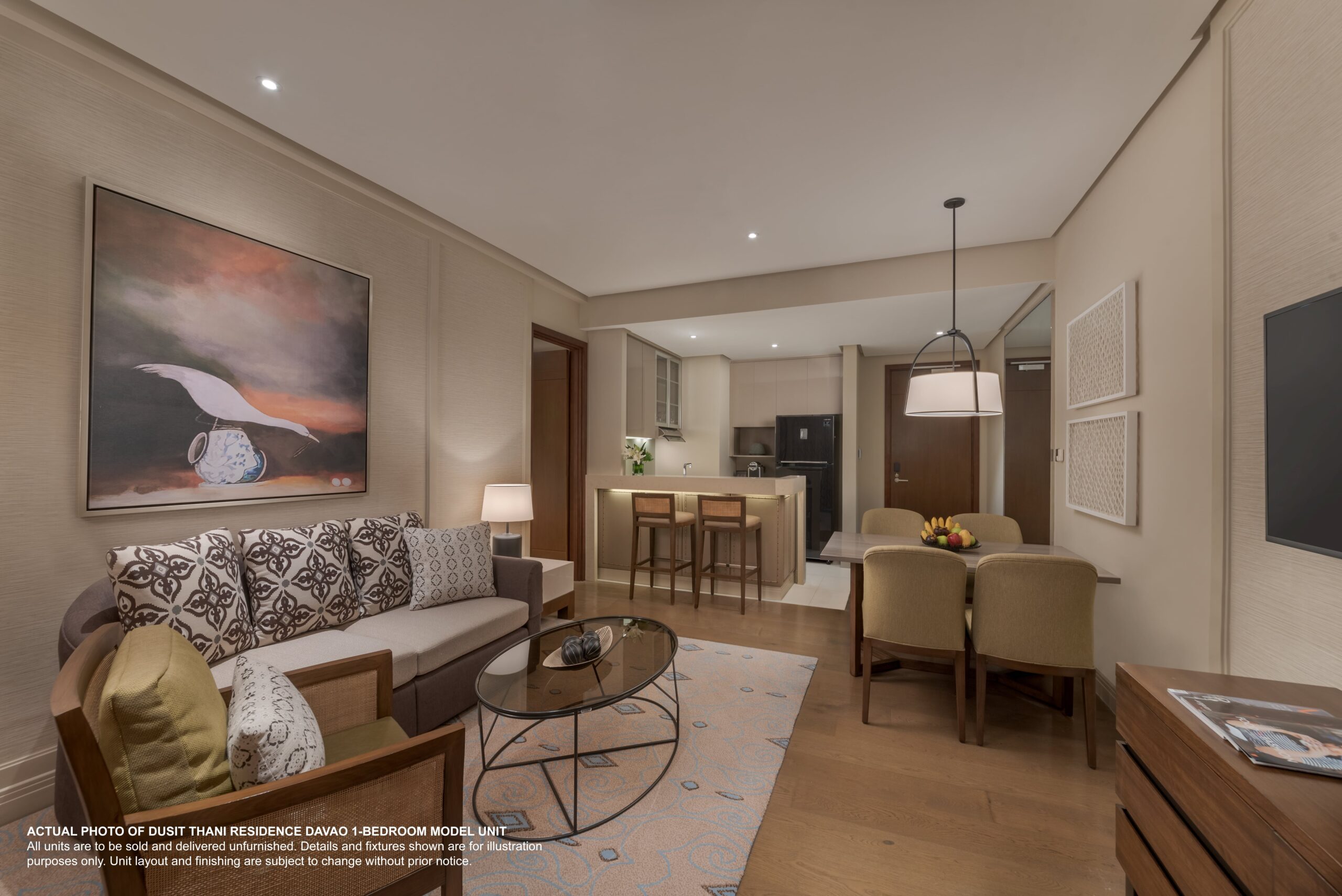 Dusit Thani Residence Davao 1BR Model Unit