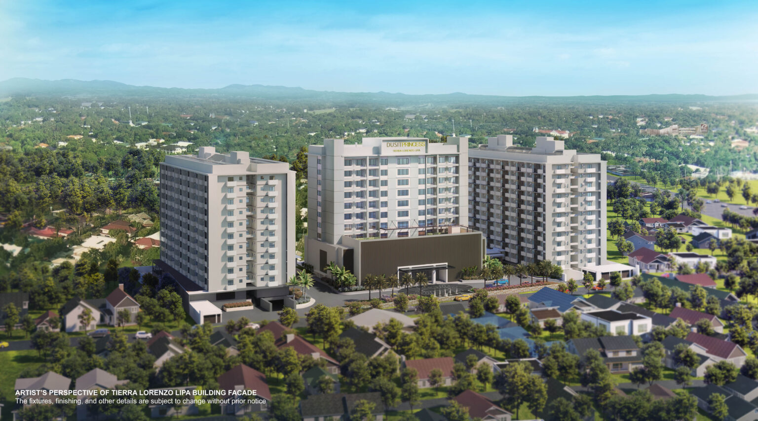 Artist's perspective of Tierra Lorenzo Lipa building facade