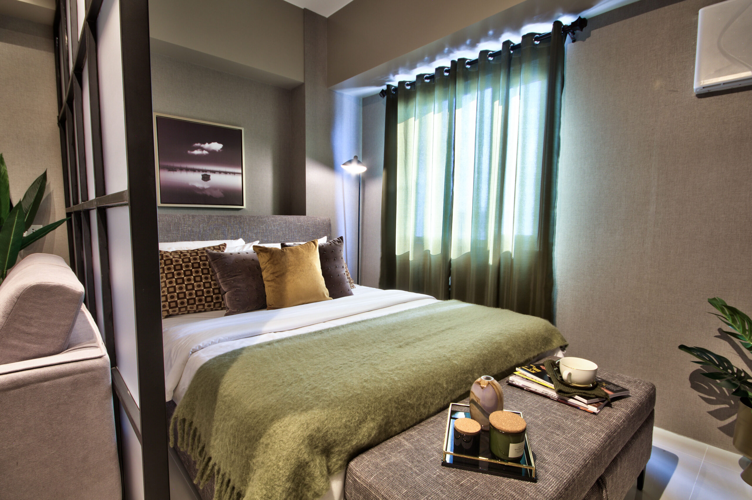 Actual photo of Torre Lorenzo Malate's model unit bedroom